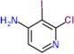 2-chloro-3-iodo-pyridin-4-amine