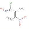 Pyridine, 2-chloro-3-methyl-4-nitro-, 1-oxide