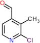 2-chloro-3-methyl-pyridine-4-carbaldehyde