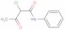 2-Chloro-3-oxo-N-phenylbutanamide