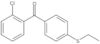 (2-Chlorophenyl)[4-(ethylthio)phenyl]methanone