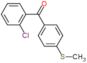 (2-chlorophenyl)[4-(methylsulfanyl)phenyl]methanone