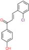 (2E)-3-(2-chlorophenyl)-1-(4-hydroxyphenyl)prop-2-en-1-one