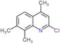 2-chloro-4,7,8-trimethyl-quinoline