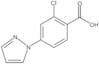 2-Chloro-4-(1H-pyrazol-1-yl)benzoic acid