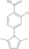 2-Chloro-4-(2,5-dimethyl-1H-pyrrol-1-yl)benzoic acid