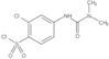 2-Chloro-4-[[(dimethylamino)carbonyl]amino]benzenesulfonyl chloride