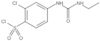 2-Chloro-4-[[(ethylamino)carbonyl]amino]benzenesulfonyl chloride