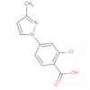 Benzoic acid, 2-chloro-4-(3-methyl-1H-pyrazol-1-yl)-