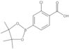 2-Chloro-4-(4,4,5,5-tetramethyl-1,3,2-dioxaborolan-2-yl)benzoic acid