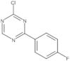 2-Chloro-4-(4-fluorophenyl)-1,3,5-triazine