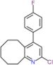 2-chloro-4-(4-fluorophenyl)-5,6,7,8,9,10-hexahydrocycloocta[b]pyridine