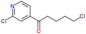 5-chloro-1-(2-chloro-4-pyridyl)pentan-1-one