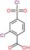 2-chloro-4-(chlorosulfonyl)benzoic acid