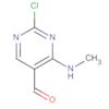 5-Pyrimidinecarboxaldehyde, 2-chloro-4-(methylamino)-