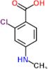 2-chloro-4-(methylamino)benzoic acid