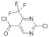 2-CHLORO-4-(TRIFLUOROMETHYL)PYRIMIDINE-5-CARBONYL CHLORIDE