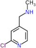 1-(2-chloropyridin-4-yl)-N-methylmethanamine