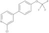 2-Chloro-4-[4-(trifluoromethoxy)phenyl]pyridine