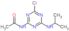 N-[4-chloro-6-(propan-2-ylamino)-1,3,5-triazin-2-yl]acetamide
