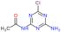 N-(4-amino-6-chloro-1,3,5-triazin-2-yl)acetamide