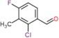 2-Chloro-4-fluoro-3-methylbenzaldehyde