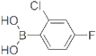2-Chloro-4-fluorobenzeneboronic acid