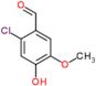 2-chloro-4-hydroxy-5-methoxybenzaldehyde