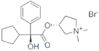 Pyrrolidinium, 3-[(cyclopentylhydroxyphénylacétyl)oxy]-1,1-diméthyl-, bromure, [S-(R*,S*)]-