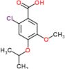 2-chloro-5-methoxy-4-(propan-2-yloxy)benzoic acid