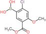 (2-chloro-4-methoxy-5-methoxycarbonyl-phenyl)boronic acid