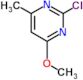 2-chloro-4-methoxy-6-methylpyrimidine