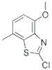 Benzothiazole, 2-chloro-4-methoxy-7-methyl- (9CI)