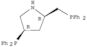 Pyrrolidine,4-(diphenylphosphino)-2-[(diphenylphosphino)methyl]-, (2R,4R)-