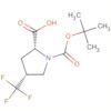 1,2-Pyrrolidinedicarboxylic acid, 4-(trifluoromethyl)-,1-(1,1-dimethylethyl) ester, (2R,4R)-