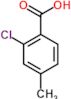 2-chloro-4-methylbenzoic acid