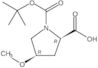 1-(1,1-Dimethylethyl) (2R,4R)-4-methoxy-1,2-pyrrolidinedicarboxylate