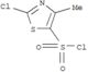 5-Thiazolesulfonylchloride, 2-chloro-4-methyl-