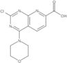 2-Chloro-4-(4-morpholinyl)pyrido[2,3-d]pyrimidine-7-carboxylic acid