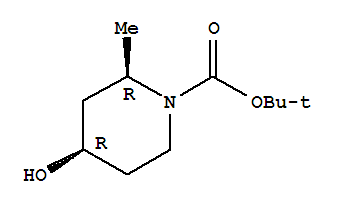 (2R,4R)-4-Hydroxy-2-methylpiperidine-1-carboxylic acid tert-butyl ester