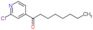 1-(2-chloro-4-pyridyl)octan-1-one