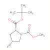 1,2-Pyrrolidinedicarboxylic acid, 4-fluoro-, 1-(1,1-dimethylethyl)2-methyl ester, (2R,4R)-