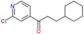 1-(2-Chloro-4-pyridinyl)-3-cyclohexyl-1-propanone