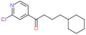 1-(2-chloro-4-pyridyl)-4-cyclohexyl-butan-1-one