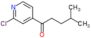 1-(2-chloro-4-pyridyl)-4-methyl-pentan-1-one