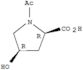 D-Proline,1-acetyl-4-hydroxy-, (4R)-