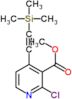 Methyl 2-chloro-4-[2-(trimethylsilyl)ethynyl]-3-pyridinecarboxylate