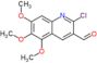 2-chloro-5,6,7-trimethoxyquinoline-3-carbaldehyde