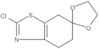 2-Chloro-4,7-dihydrospiro[benzothiazole-6(5H),2′-[1,3]dioxolane]