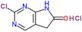 2-Chloro-5,7-dihydro-6H-pyrrolo[2,3-d]pyrimidin-6-one hydrochloride (1:1)